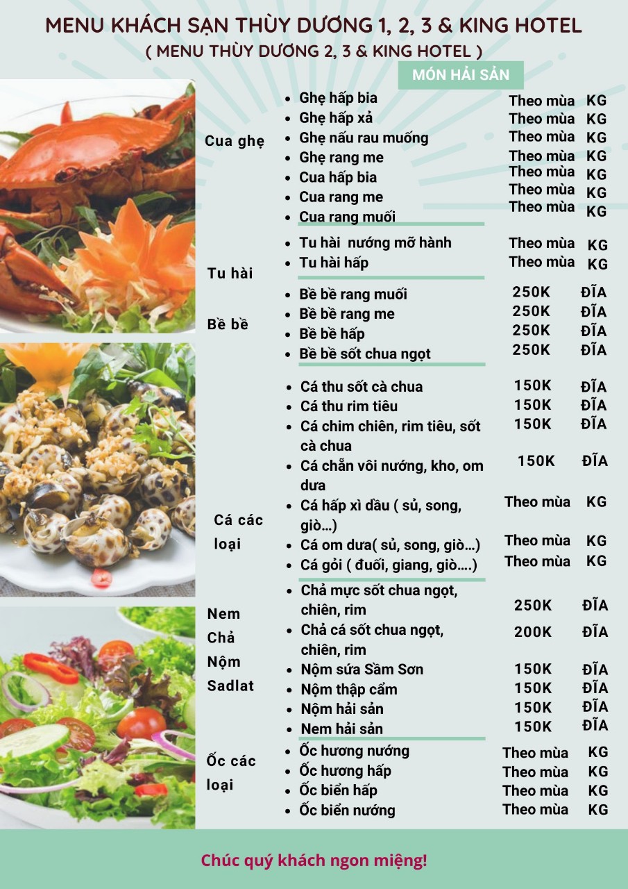 Khách sạn KING HOTEL – Bãi Tắm C ( Click Xem Chi Tiết )